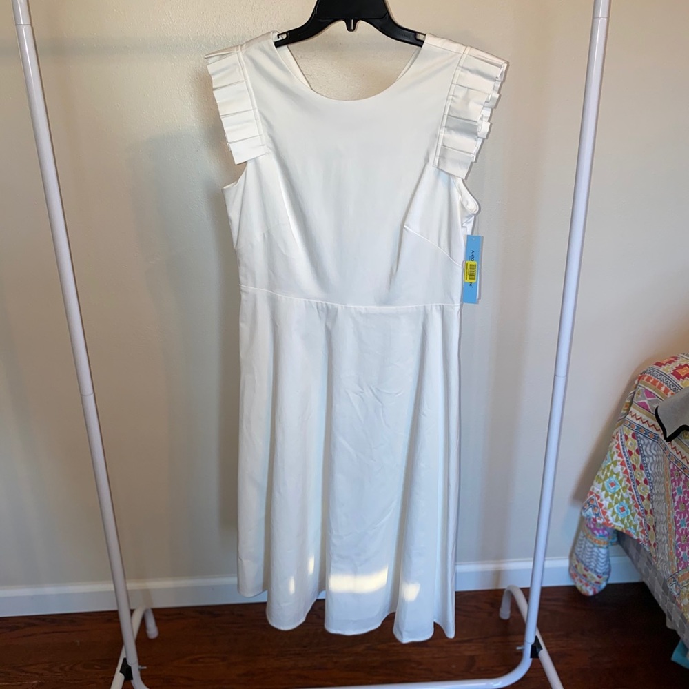 Mid Length White Dress (new with tags)